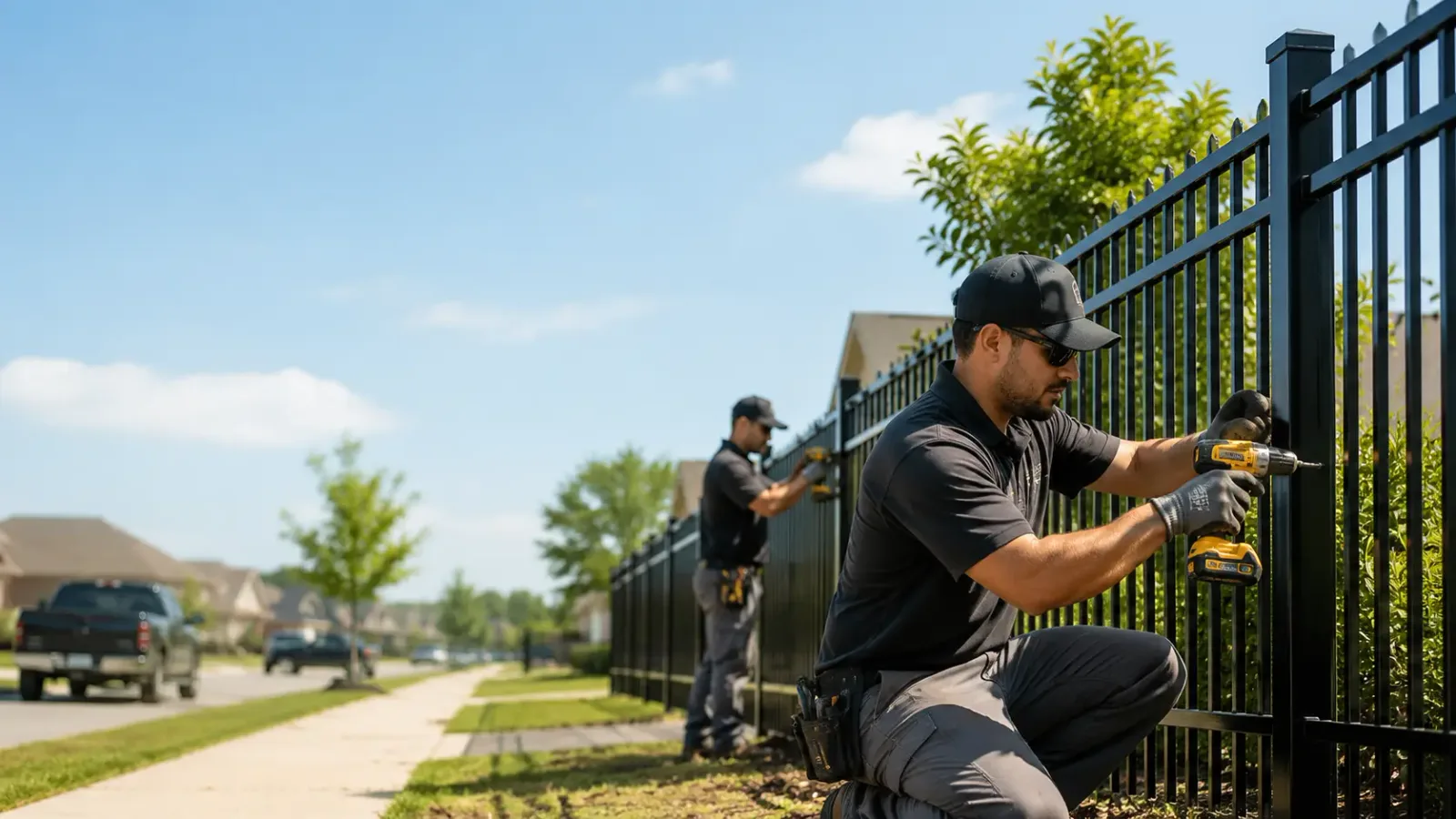 Metal Fence Installation in Navarre, FL